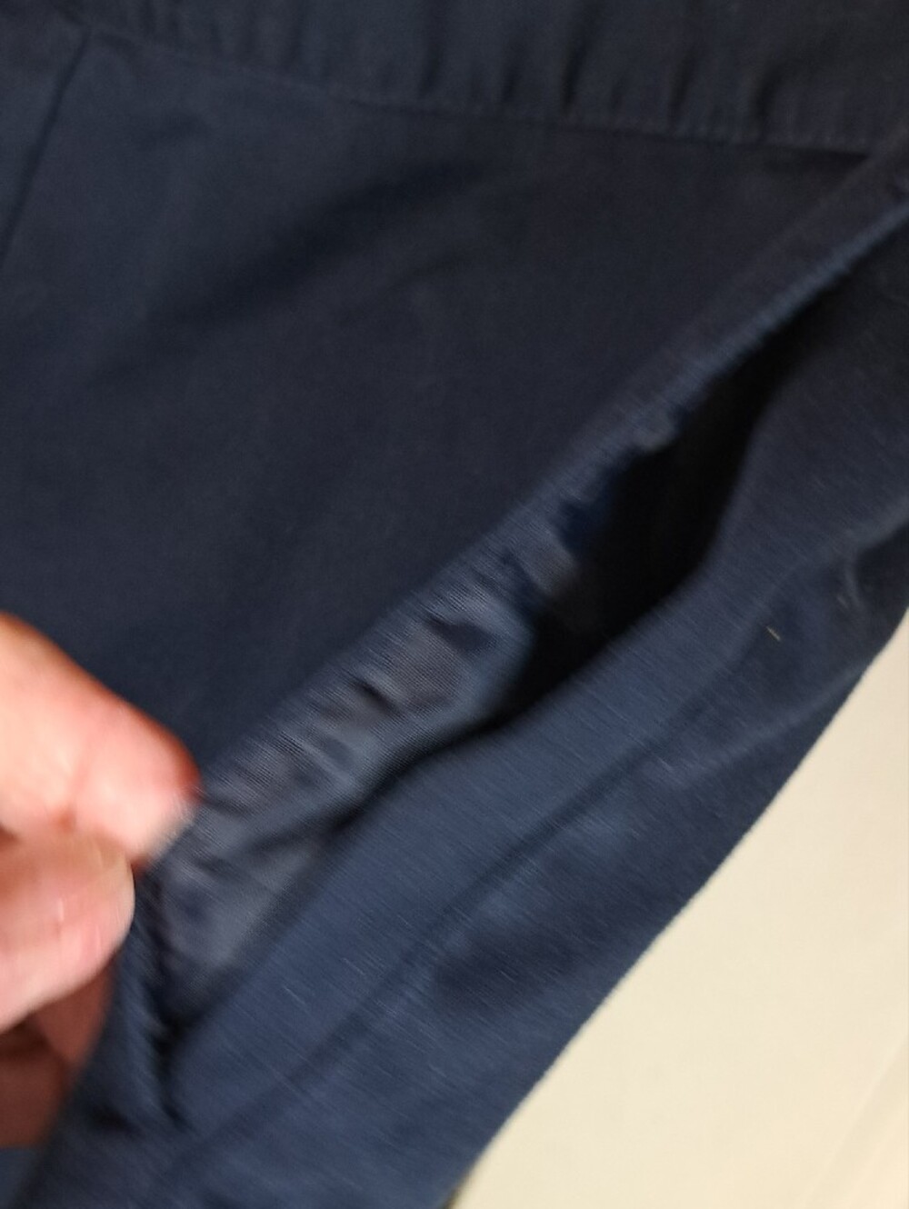 Alfred Dunner Navy Cropped Ankle Pants - Picture 3 of 6